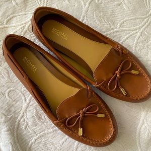 Michael Kors leather loafers